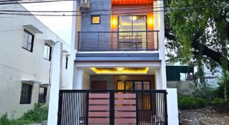 Tall, Dark, Handsome Brand New Modern House in Pilar Village Las Pinas