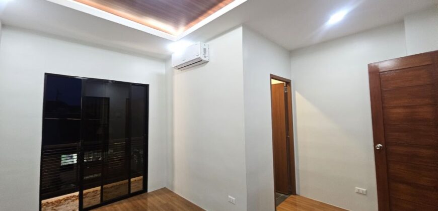 Tall, Dark, Handsome Brand New Modern House in Pilar Village Las Pinas