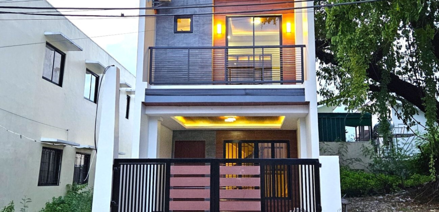 Tall, Dark, Handsome Brand New Modern House in Pilar Village Las Pinas