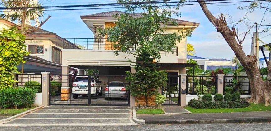 Fully Furnished Owner Built Home with Big Garden in Pacific Malayan Village Alabang